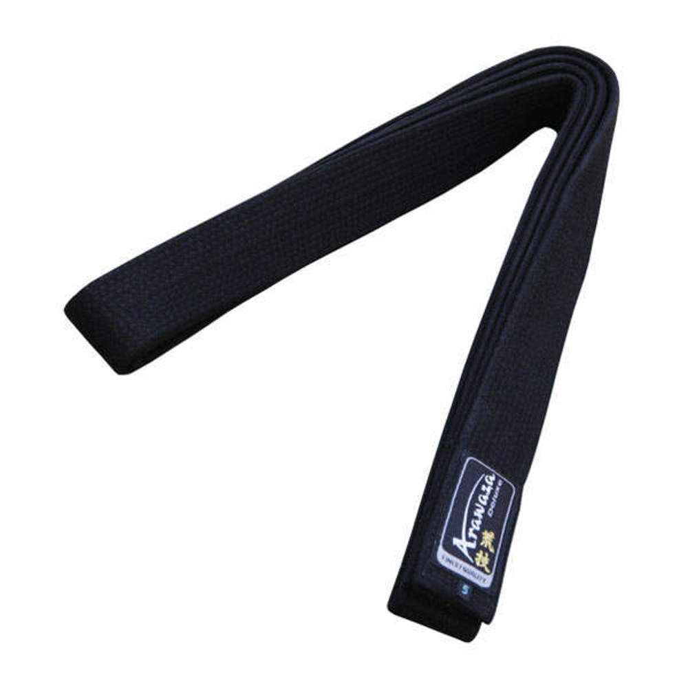 Picture of R613 Arawaza black belt deluxe cotton