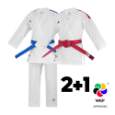 Picture of adidas 2+1 Senko WKF karate uniform set